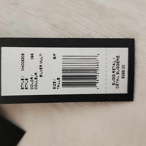 NWT Marc by Marc Jacobs‎ Black and Silver Polka Dot Crew Neck Sweater Size Small - Picture 7 of 10